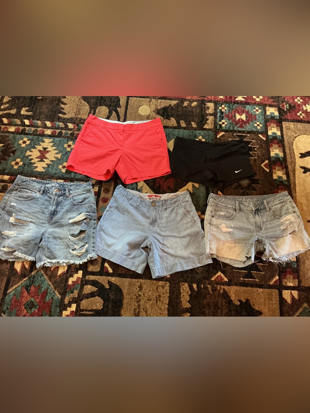Lot of 5 Pairs Size 8 Name-brand Shorts